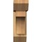 Ekena Millwork Westlake Slat Rough Sawn Bracket w/ Offset Brace, Western Red Cedar, 6"W x 18"D x 18"H BKT0604X18X18WTL06RWR - alternate 3